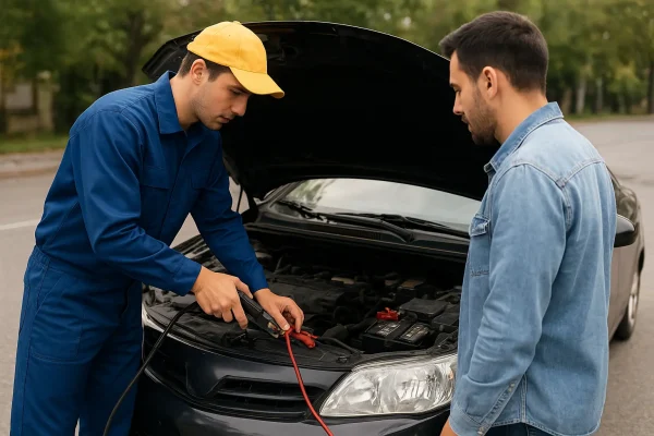 تعمیرکار خودرو در محل شیراز